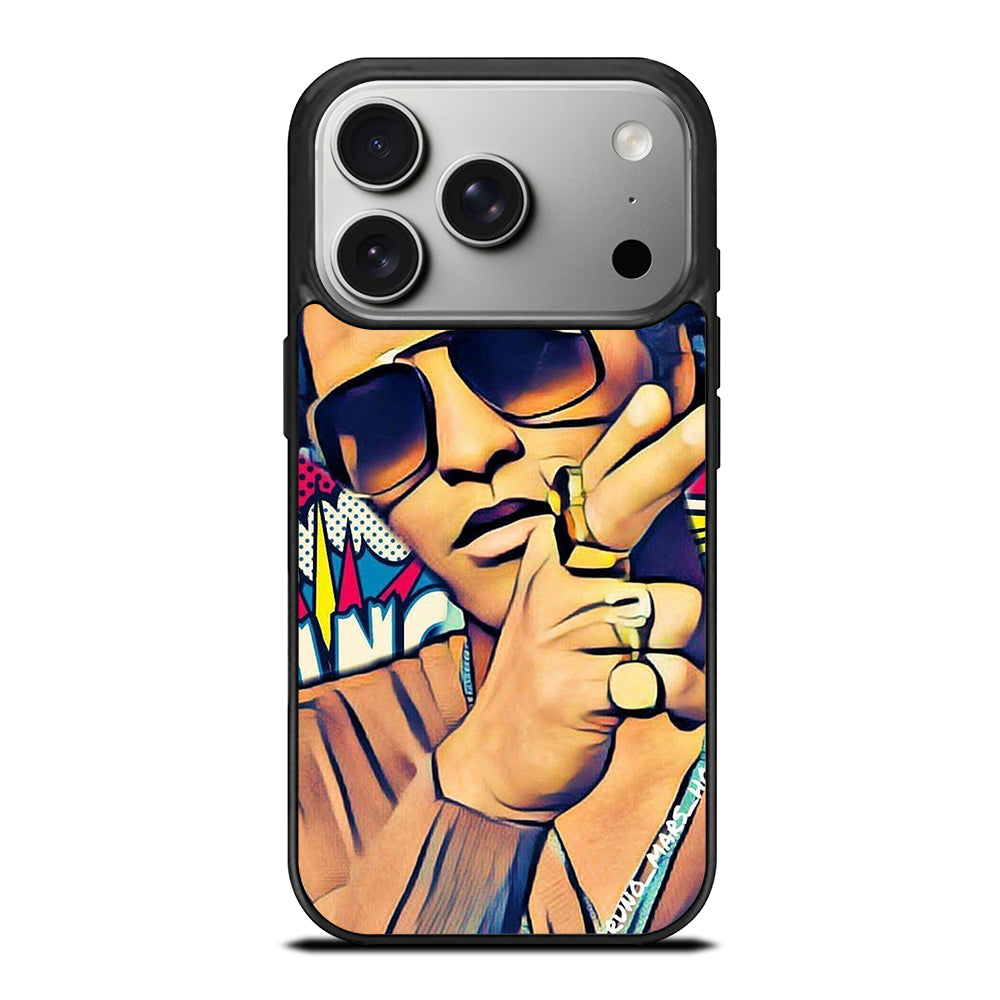 BRUNO MARS ART iPhone 17 Pro Case Cover