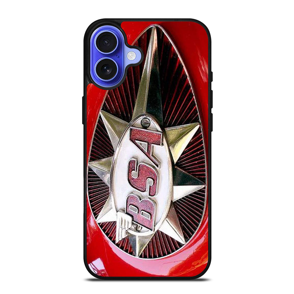 BSA MOTORCYCLE EMBLEM iPhone 16 Case Cover