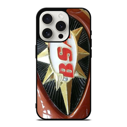 BSA MOTORCYCLE EMBLEM 2 iPhone 15 Pro Case Cover