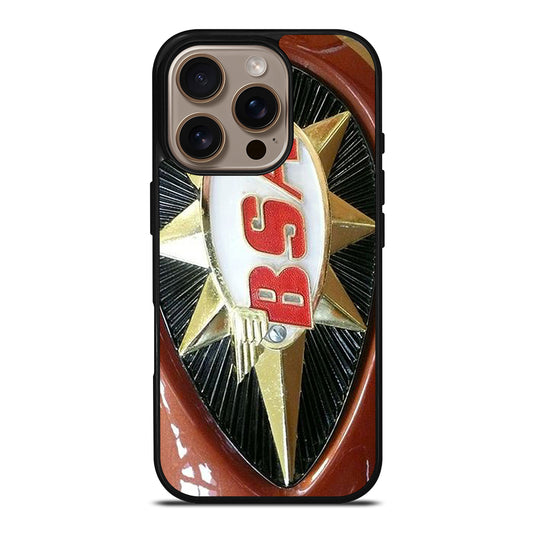 BSA MOTORCYCLE EMBLEM 2 iPhone 16 Pro Case Cover