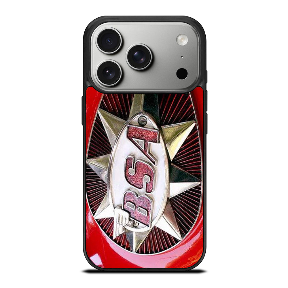 BSA MOTORCYCLE EMBLEM iPhone 17 Pro Case Cover