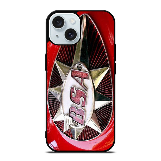 BSA MOTORCYCLE EMBLEM iPhone 15 Case Cover