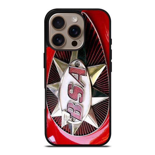 BSA MOTORCYCLE EMBLEM iPhone 16 Pro Case Cover