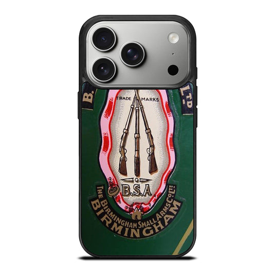 BSA MOTORCYCLE LOGO iPhone 17 Pro Case Cover