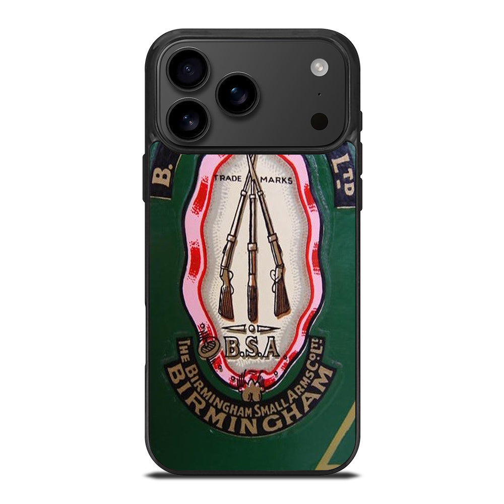 BSA MOTORCYCLE LOGO iPhone 17 Pro Max Case Cover