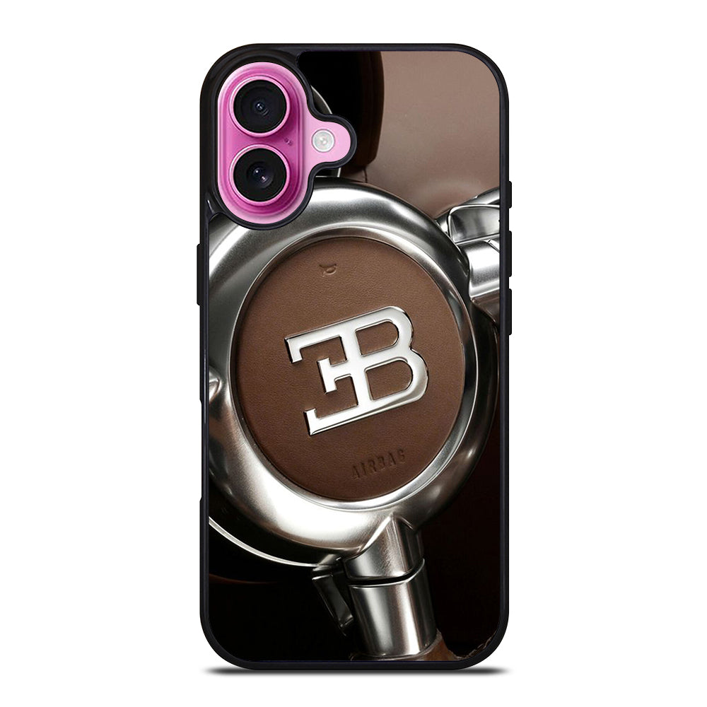 BUGATTI EMBLEM 3 iPhone 16 Plus Case Cover