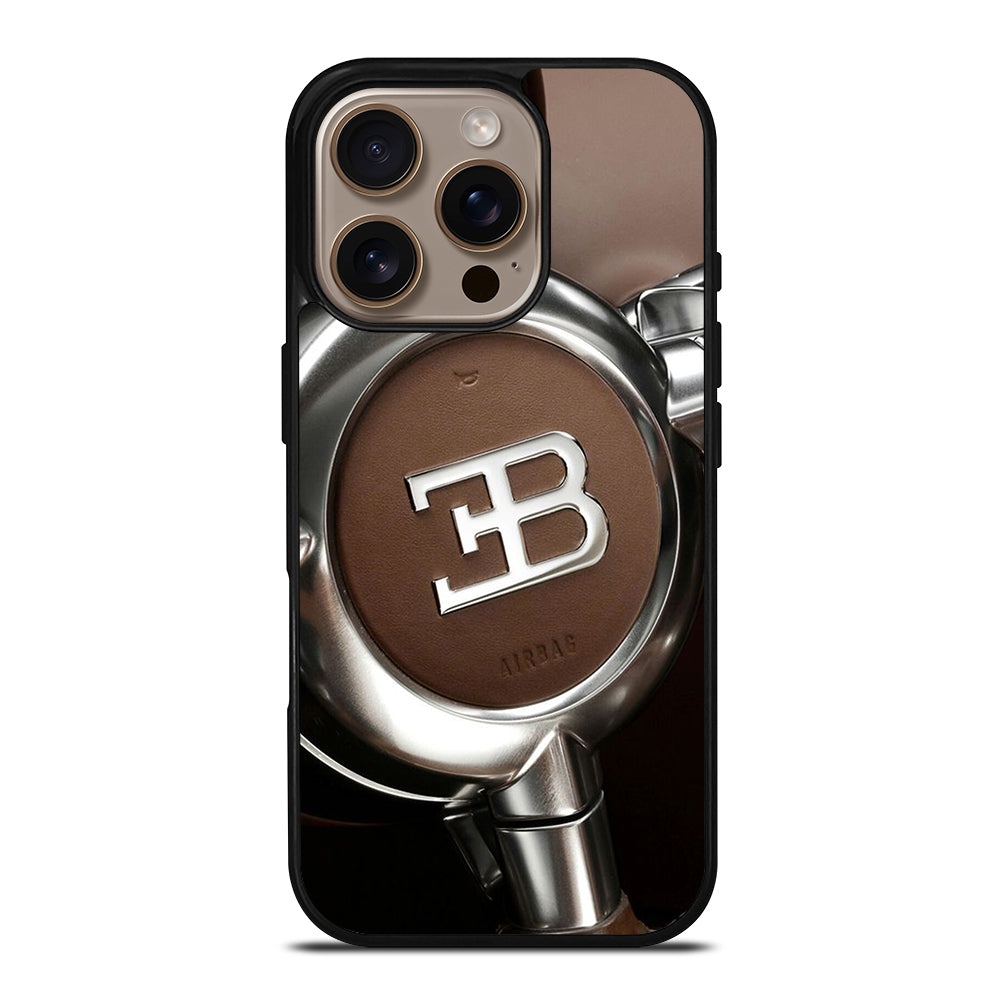 BUGATTI EMBLEM 3 iPhone 16 Pro Case Cover