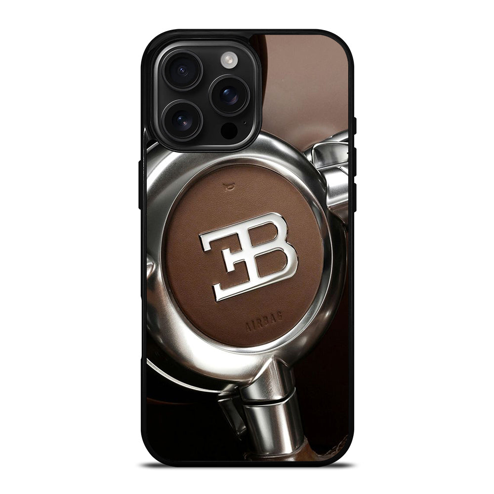 BUGATTI EMBLEM 3 iPhone 16 Pro Max Case Cover