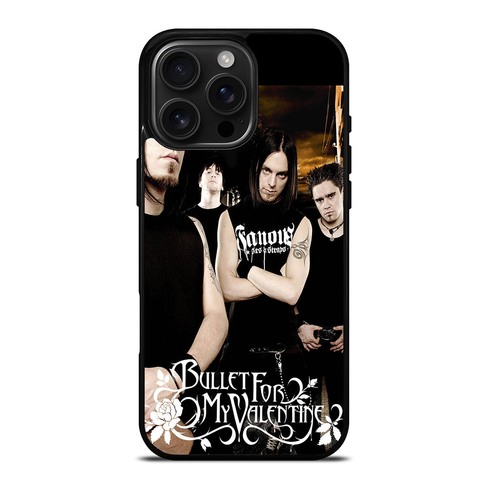 BULLET FOR MY VALENTINE BAND iPhone 16 Pro Max Case Cover