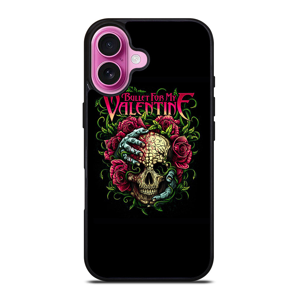 BULLET FOR MY VALENTINE SKULL LOGO iPhone 16 Plus Case Cover