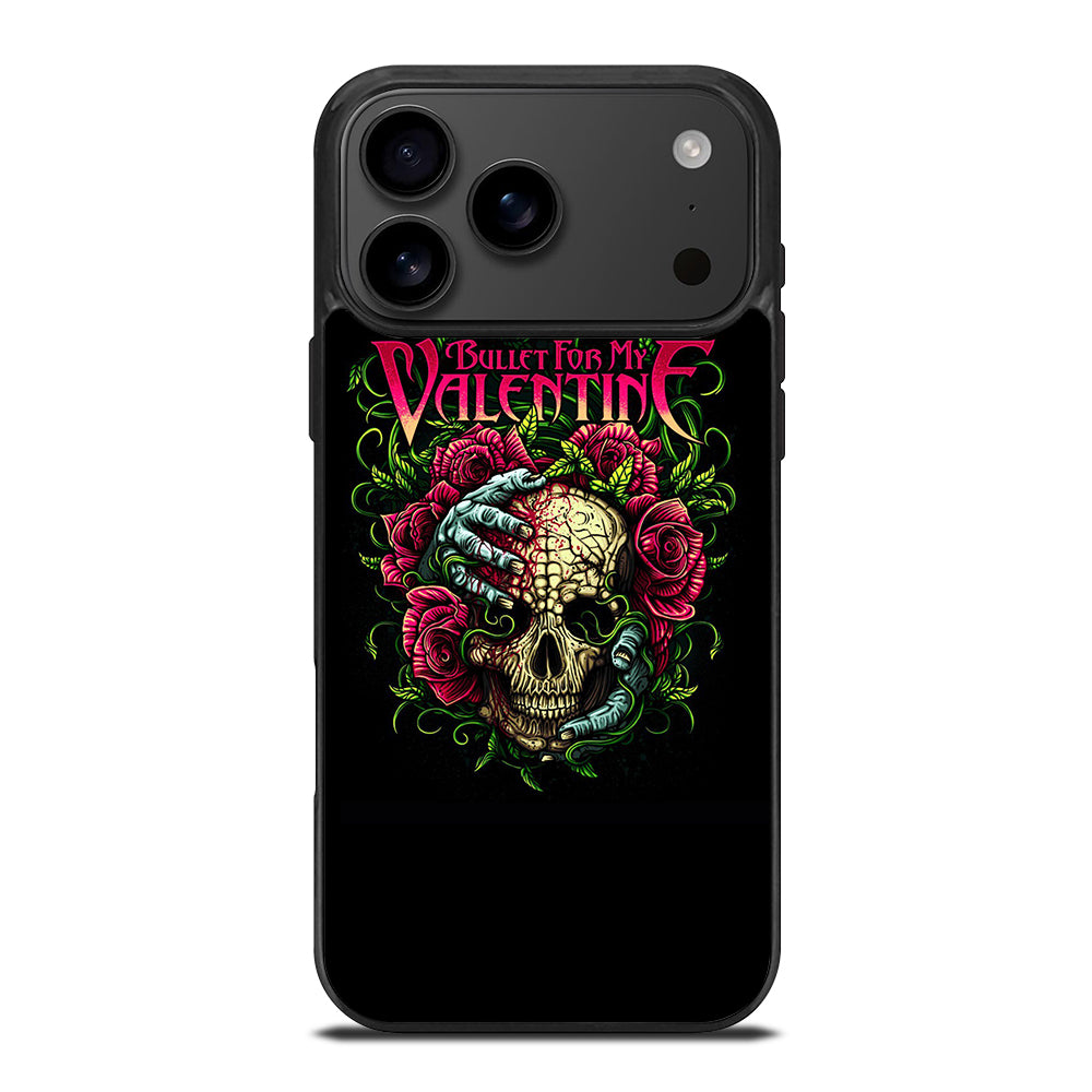 BULLET FOR MY VALENTINE SKULL LOGO iPhone 17 Pro Max Case Cover