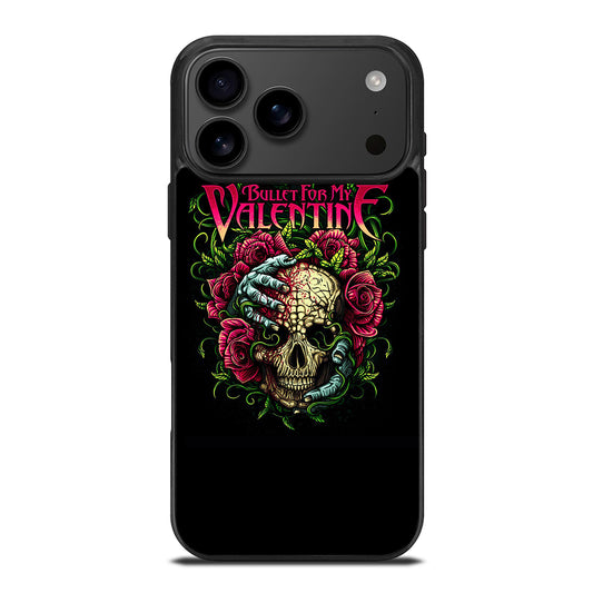 BULLET FOR MY VALENTINE SKULL LOGO iPhone 17 Pro Max Case Cover