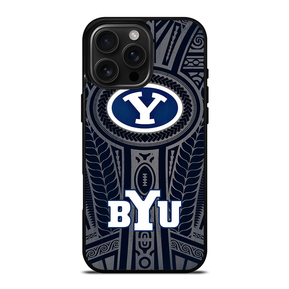 BYU COUGARS ICON 1 iPhone 16 Pro Max Case Cover