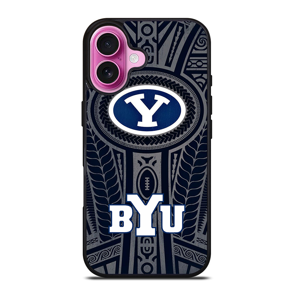 BYU COUGARS ICON 1 iPhone 16 Plus Case Cover