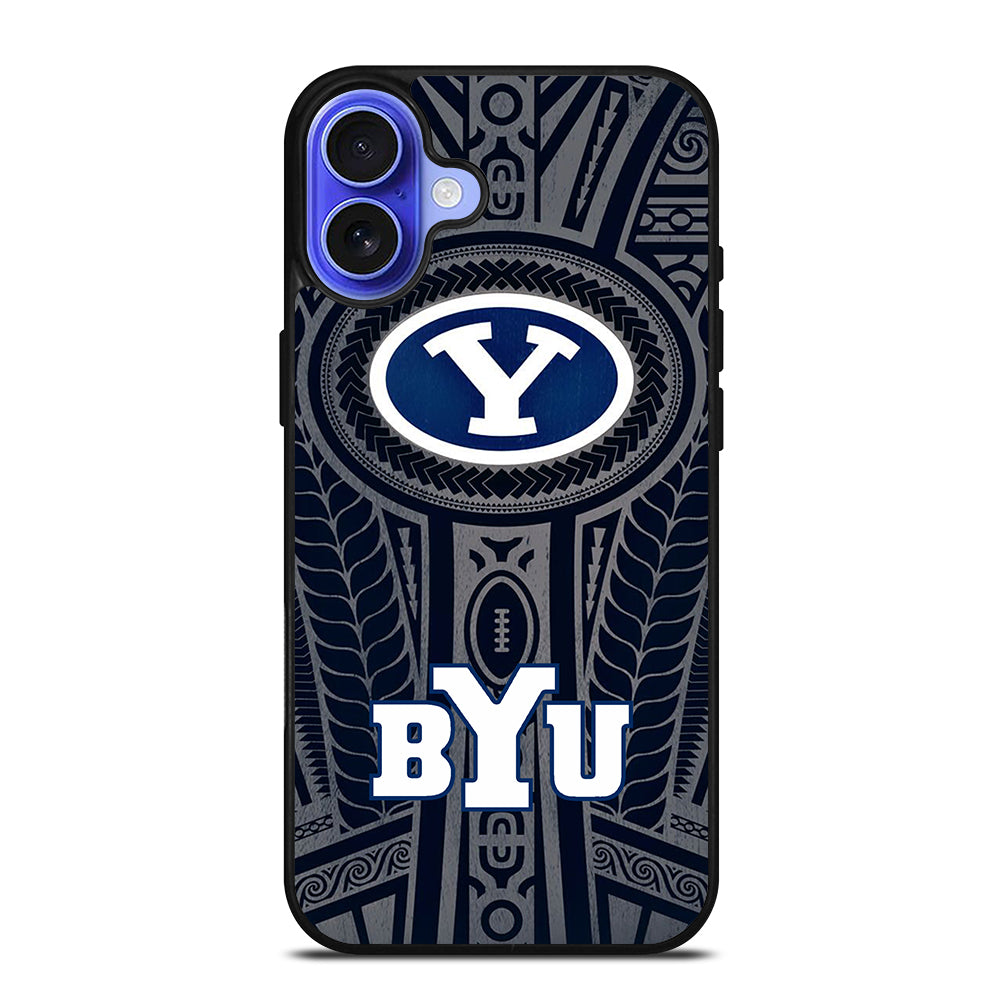 BYU COUGARS ICON 1 iPhone 16 Case Cover
