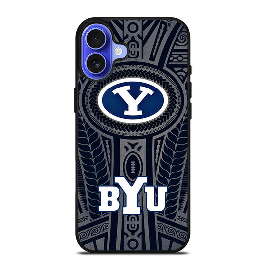 BYU COUGARS ICON 1 iPhone 16 Case Cover