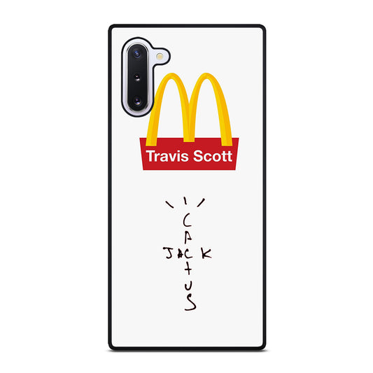 CACTUS JACK TRAVIS SCOTT MCDONALDS LOGO 1 Samsung Galaxy Note 10 Case Cover