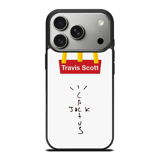 CACTUS JACK TRAVIS SCOTT MCDONALDS LOGO 1 iPhone 17 Pro Case Cover