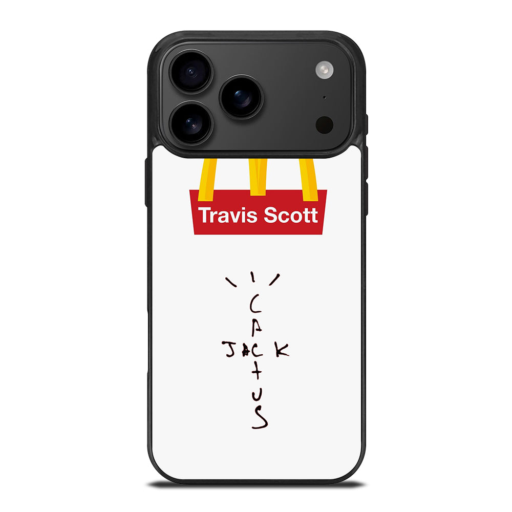 CACTUS JACK TRAVIS SCOTT MCDONALDS LOGO 1 iPhone 17 Pro Max Case Cover