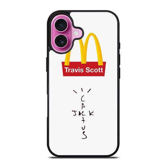 CACTUS JACK TRAVIS SCOTT MCDONALDS LOGO 1 iPhone 16 Plus Case Cover