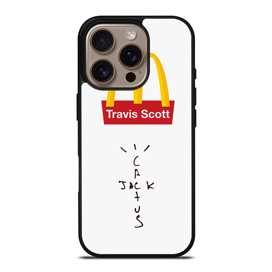 CACTUS JACK TRAVIS SCOTT MCDONALDS LOGO 1 iPhone 16 Pro Case Cover