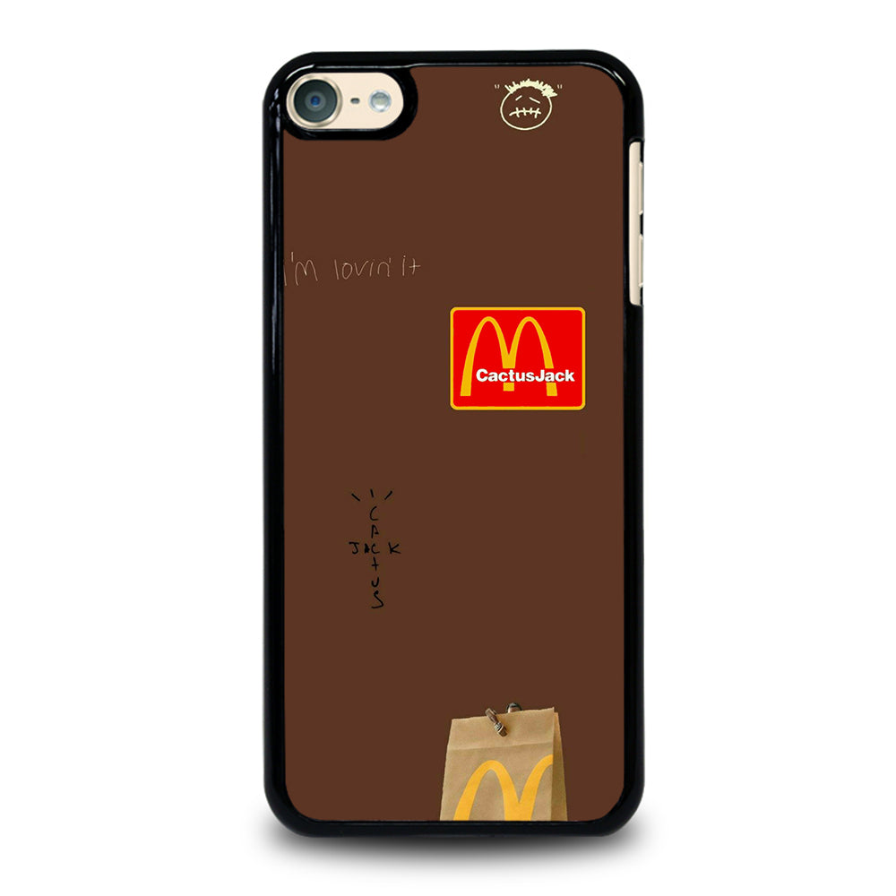 CACTUS JACK TRAVIS SCOTT MCDONALDS LOGO 2 iPod Touch 6 Case Cover