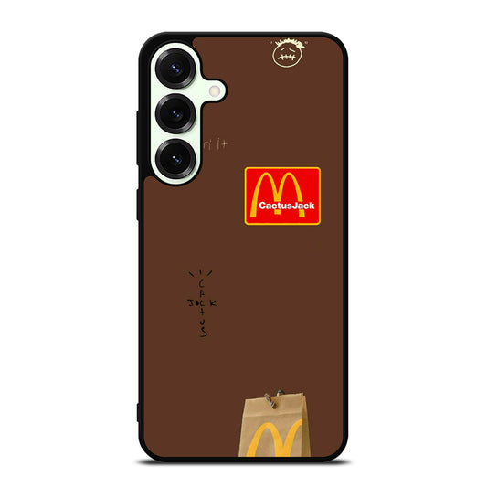 CACTUS JACK TRAVIS SCOTT MCDONALDS LOGO 2 Samsung Galaxy S25 Plus Case Cover
