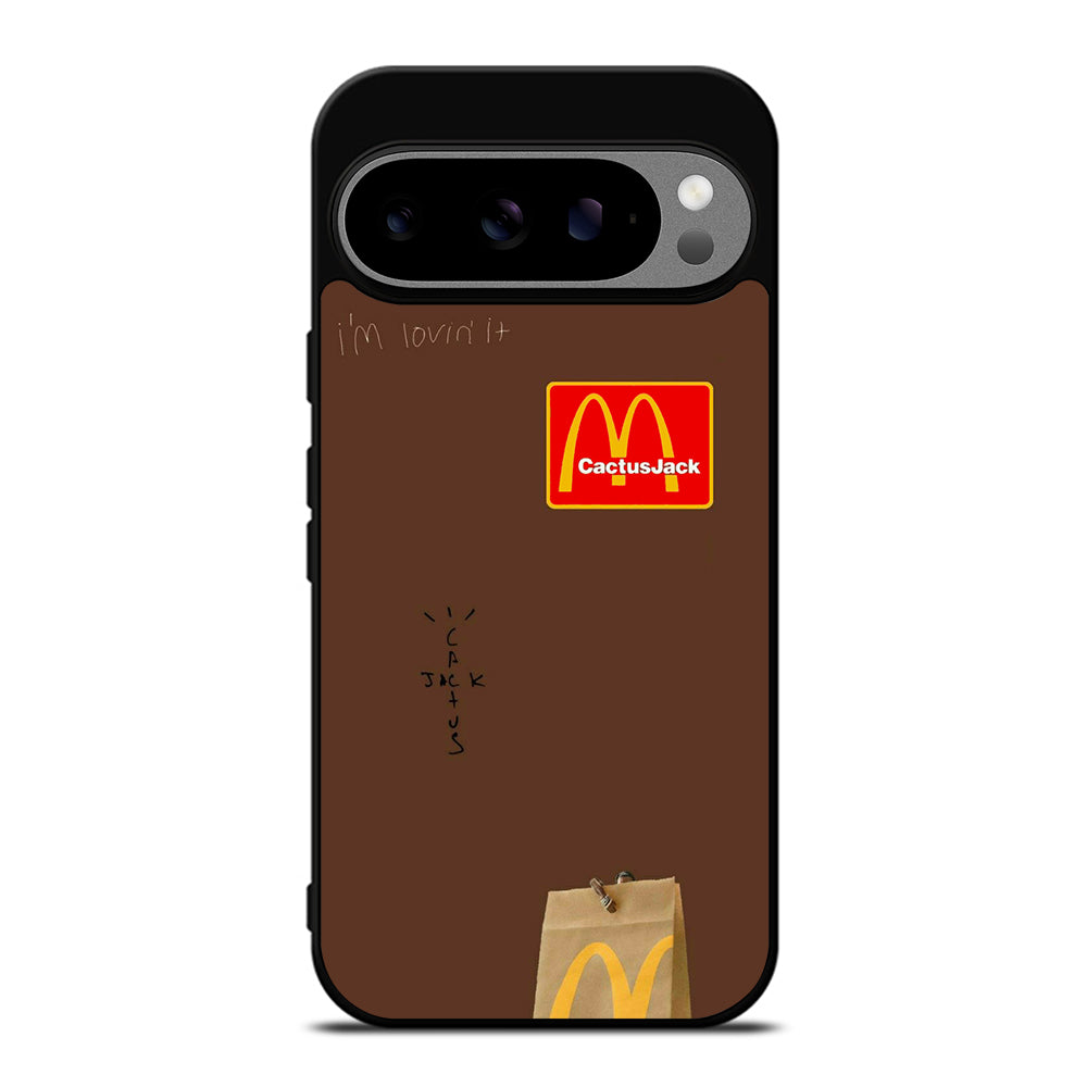 CACTUS JACK TRAVIS SCOTT MCDONALDS LOGO 2 Google Pixel 9 Pro XL Case Cover