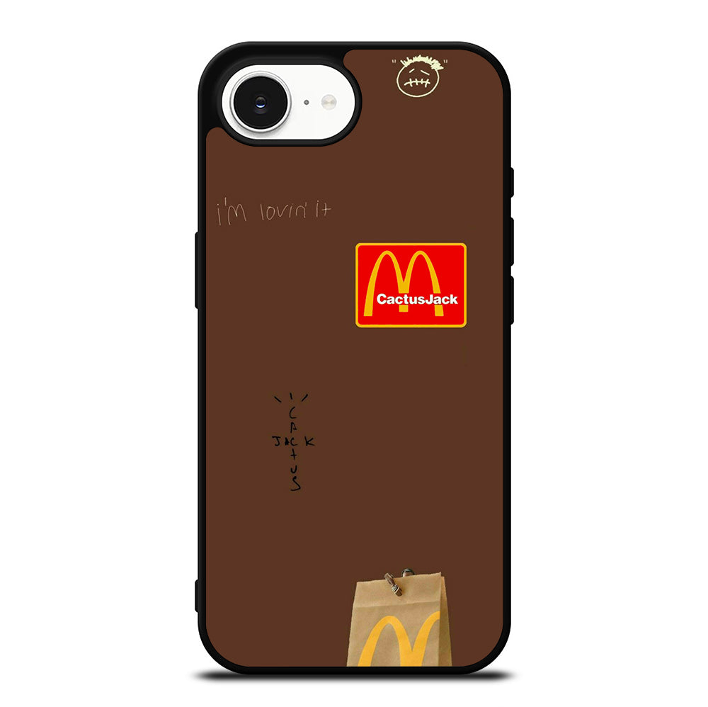 CACTUS JACK TRAVIS SCOTT MCDONALDS LOGO 2 iPhone 16e Case Cover