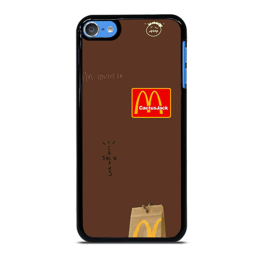 CACTUS JACK TRAVIS SCOTT MCDONALDS LOGO 2 iPod Touch 7 Case Cover
