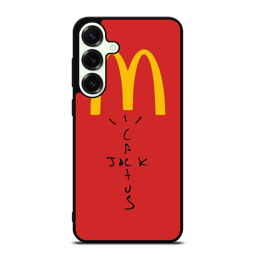 CACTUS JACK TRAVIS SCOTT MCDONALDS LOGO 3 Samsung Galaxy S25 Plus Case Cover