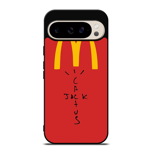 CACTUS JACK TRAVIS SCOTT MCDONALDS LOGO 3 Google Pixel 9 Pro Case Cover