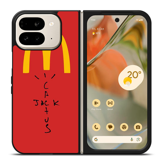 CACTUS JACK TRAVIS SCOTT MCDONALDS LOGO 3 Google Pixel 9 Pro Fold Case Cover