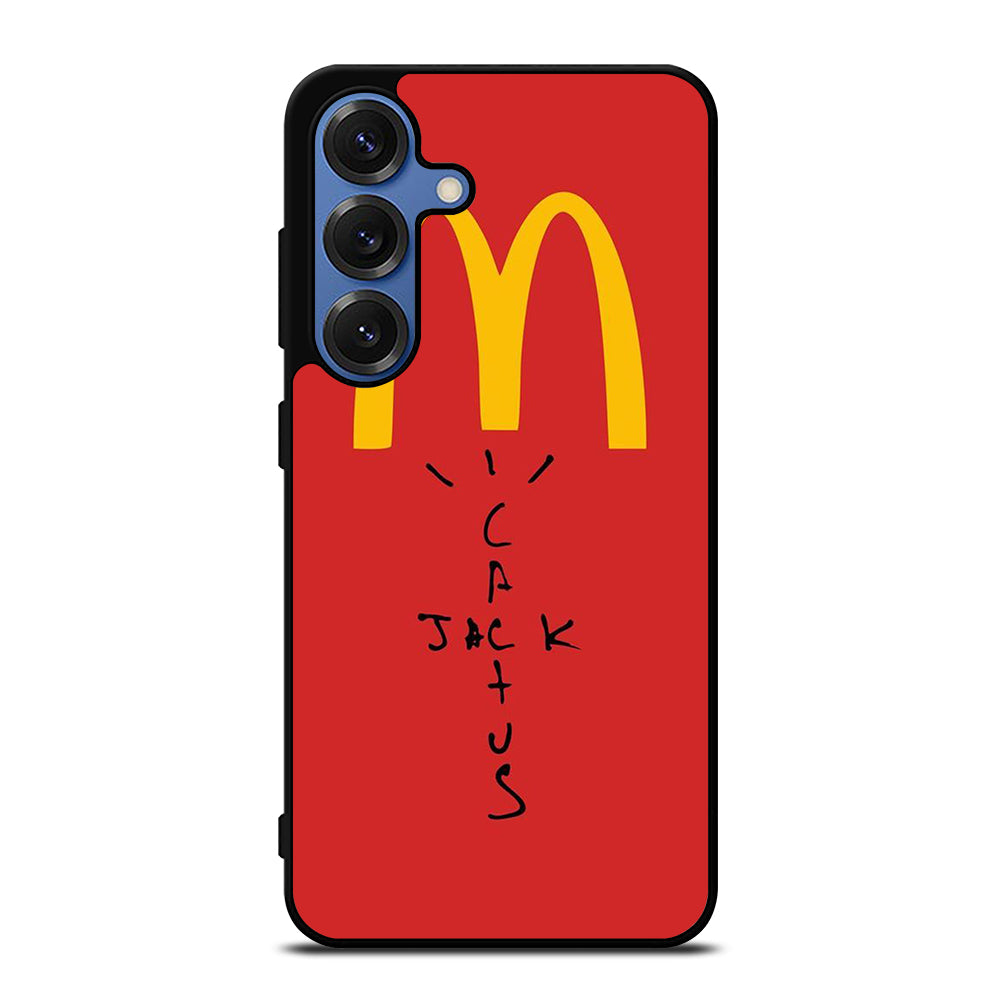 CACTUS JACK TRAVIS SCOTT MCDONALDS LOGO 3 Samsung Galaxy S26 Case Cover