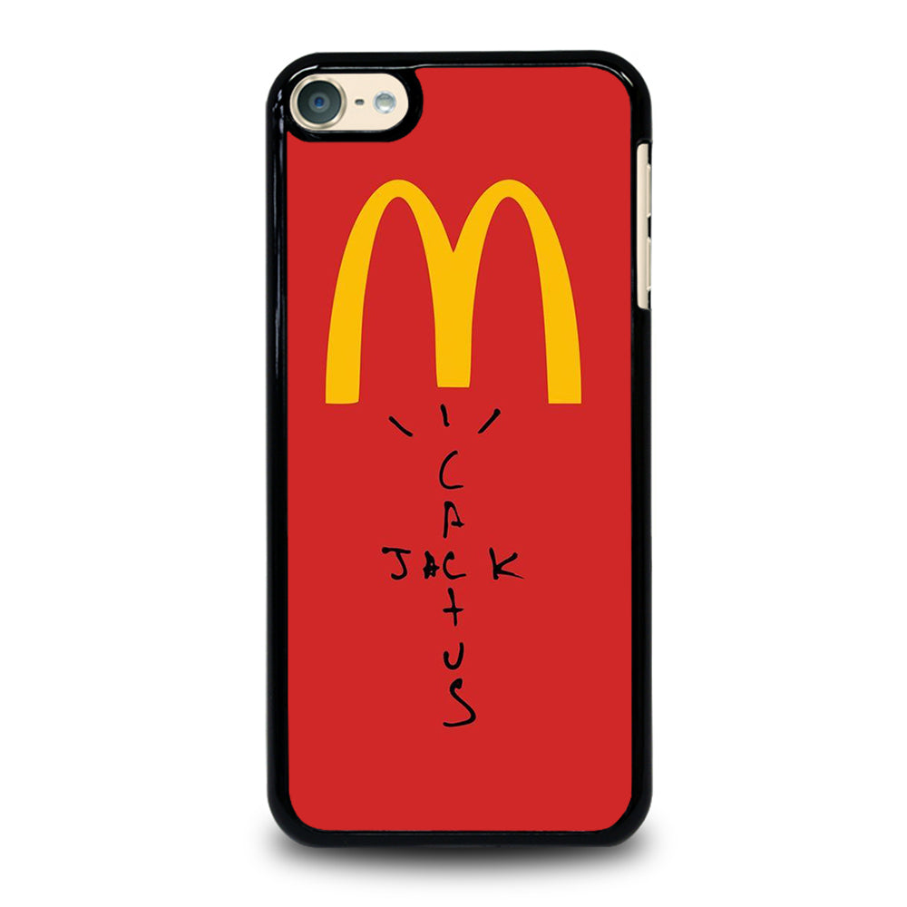 CACTUS JACK TRAVIS SCOTT MCDONALDS LOGO 3 iPod Touch 6 Case Cover