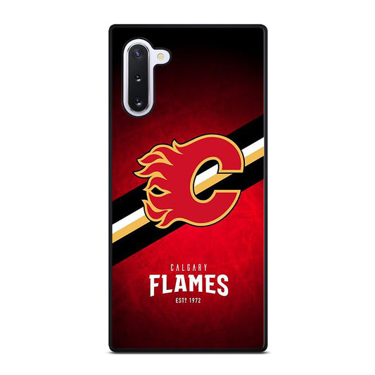 CALGARY FLAMES ICON 4 Samsung Galaxy Note 10 Case Cover