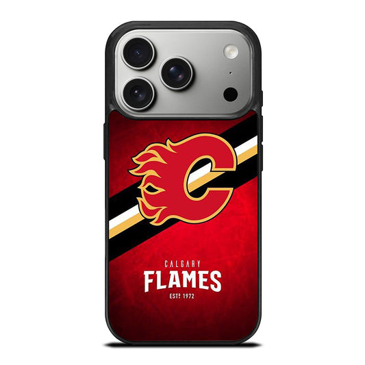CALGARY FLAMES ICON 4 iPhone 17 Pro Case Cover