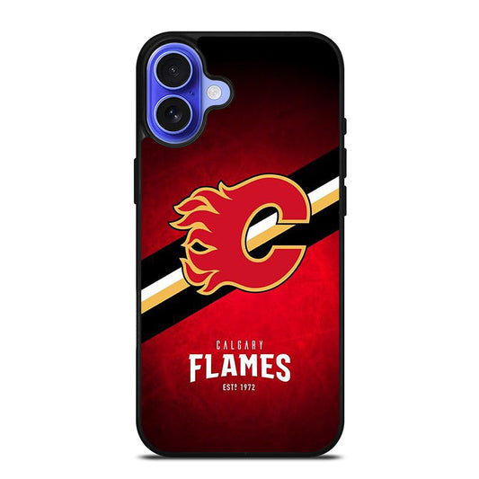 CALGARY FLAMES ICON 4 iPhone 16 Case Cover