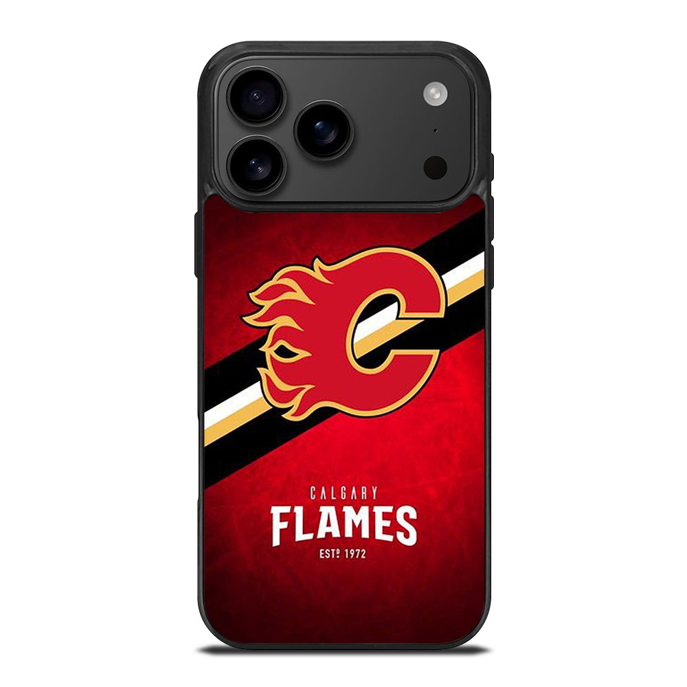 CALGARY FLAMES ICON 4 iPhone 17 Pro Max Case Cover