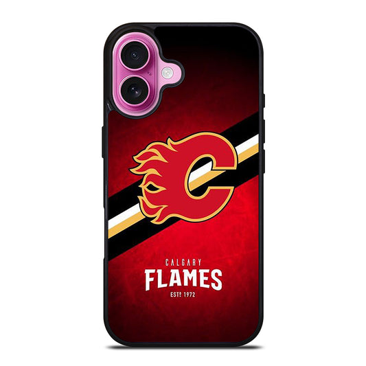 CALGARY FLAMES ICON 4 iPhone 16 Plus Case Cover