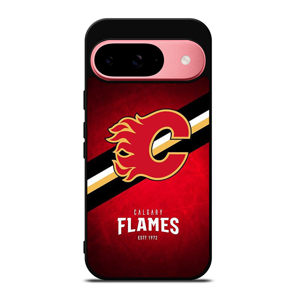 CALGARY FLAMES ICON 4 Google Pixel 9 Case Cover