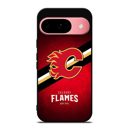 CALGARY FLAMES ICON 4 Google Pixel 9 Case Cover