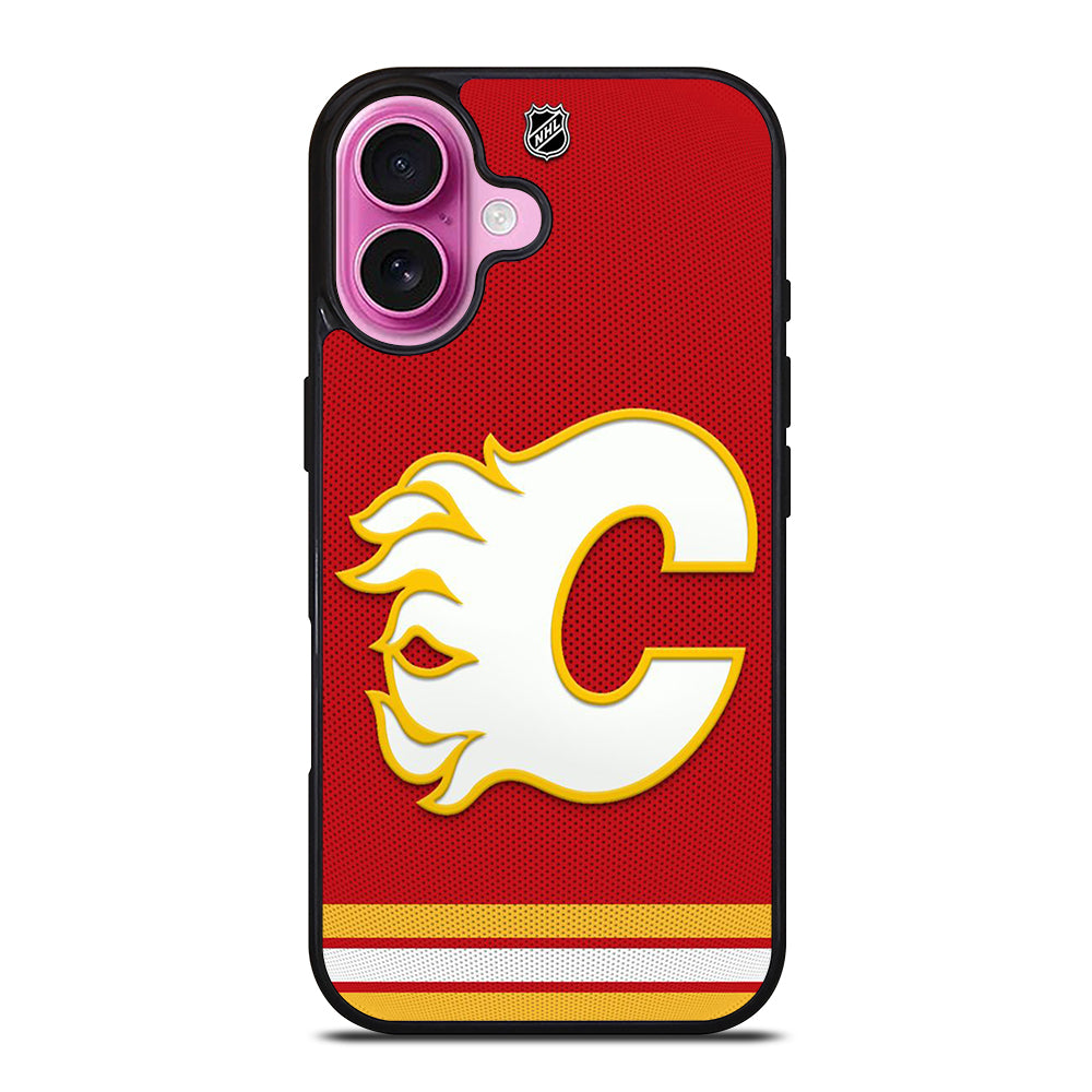 CALGARY FLAMES ICON 5 iPhone 16 Plus Case Cover