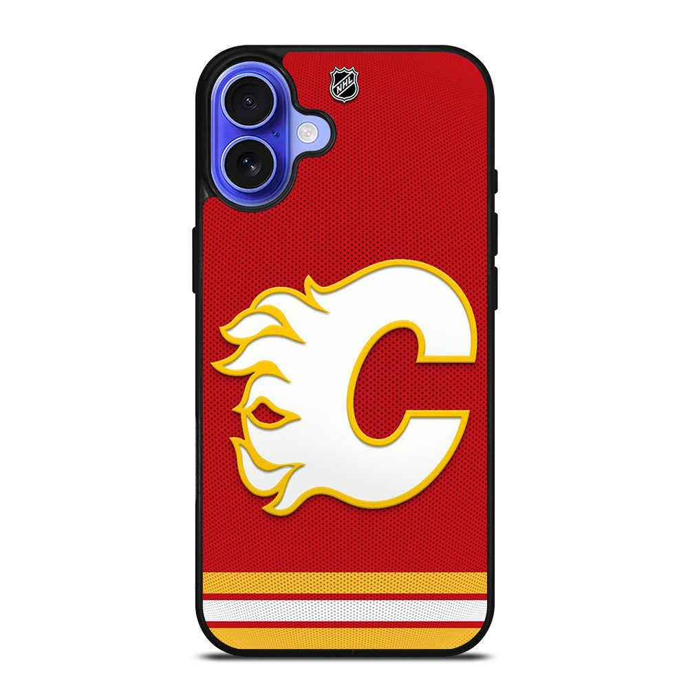 CALGARY FLAMES ICON 5 iPhone 16 Case Cover