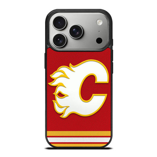 CALGARY FLAMES ICON 5 iPhone 17 Pro Case Cover