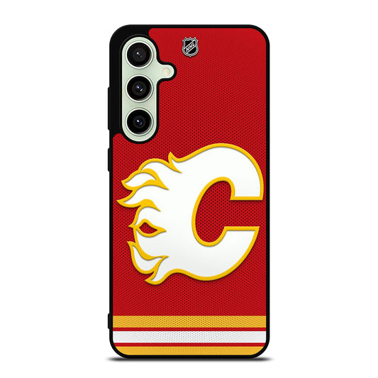 CALGARY FLAMES ICON 5 Samsung Galaxy S24 FE Case Cover
