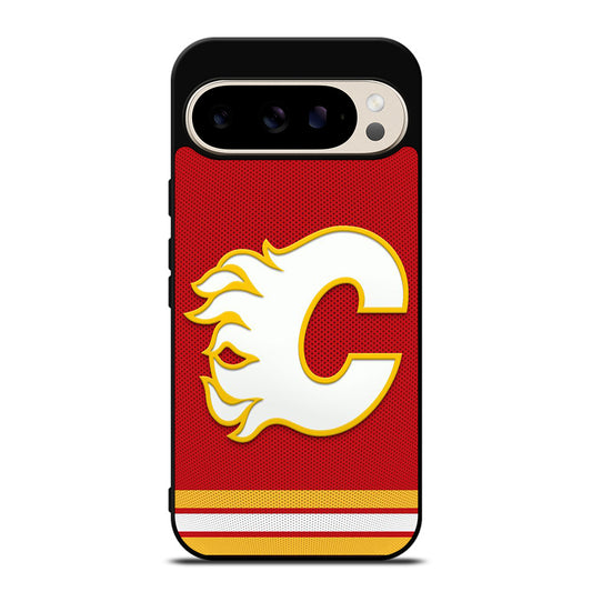 CALGARY FLAMES ICON 5 Google Pixel 9 Pro Case Cover