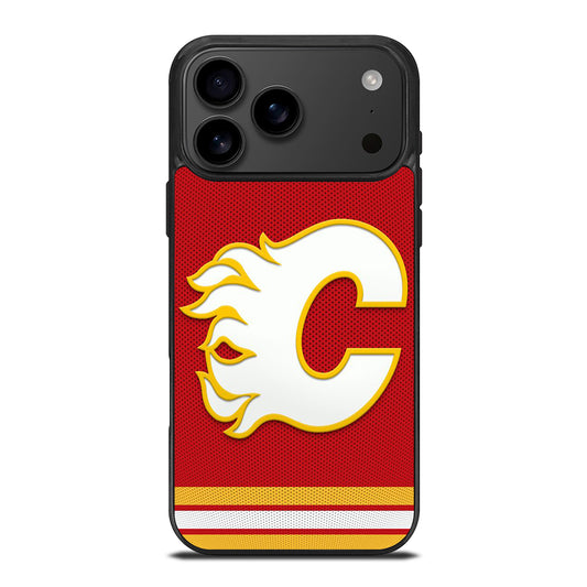 CALGARY FLAMES ICON 5 iPhone 17 Pro Max Case Cover