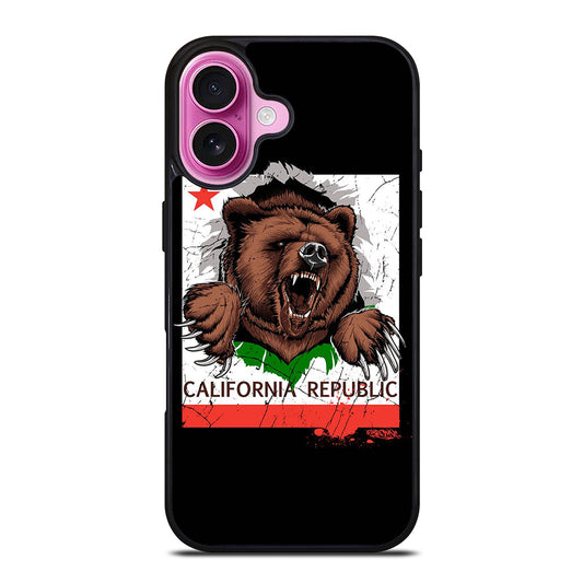 CALIFORNIA REPUBLIC ICON 2 iPhone 16 Plus Case Cover