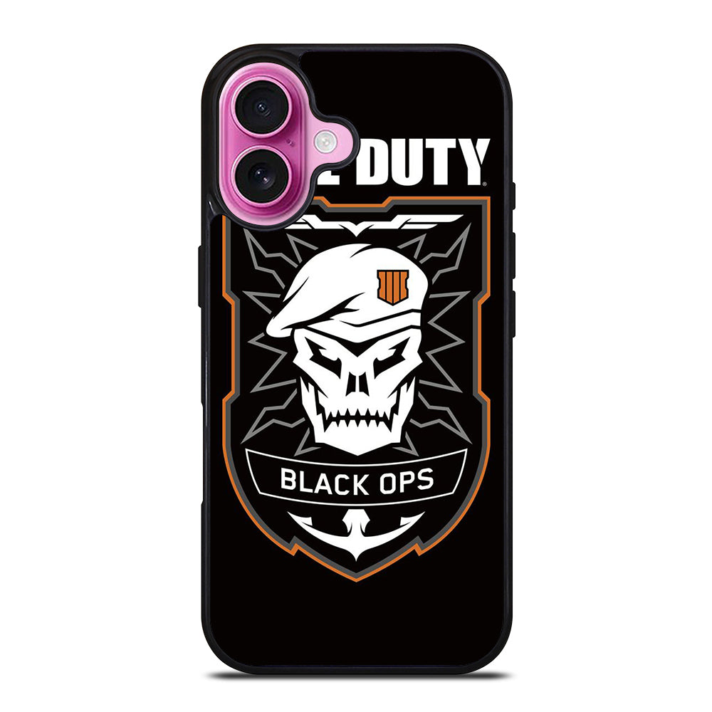 CALL OF DUTY BLACK OPS LOGO iPhone 16 Plus Case Cover